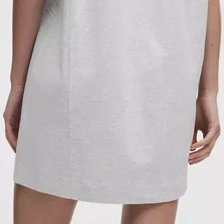 Abito A T Shirt In Maglia Di Cotone